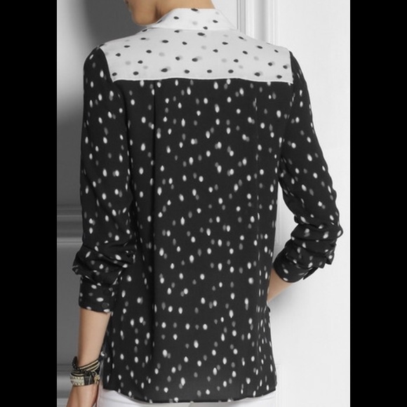 Proenza Schouler Printed Silk Shirt $628 - Picture 4 of 5